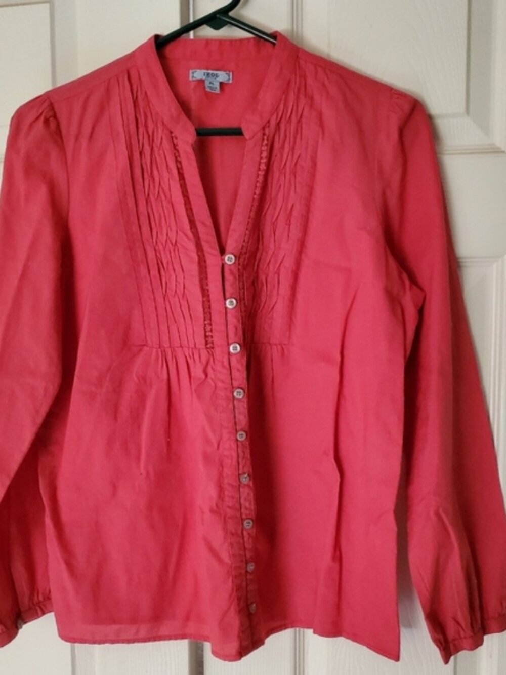Izod Button Down Spring Top Size Large Petite